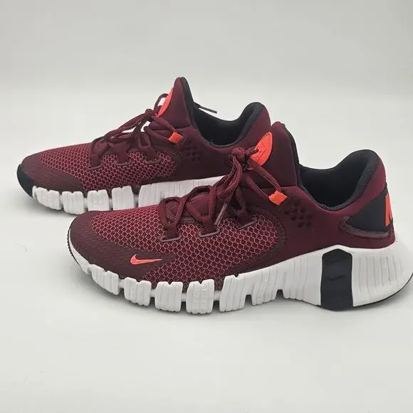 Nike Free Metcon 4 CrossFit Team Red Bright Crimson Men’s Size 10 CT3886-601 - Picture 5 of 9